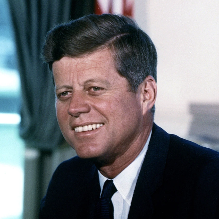 Pictue of President Kennedy.
